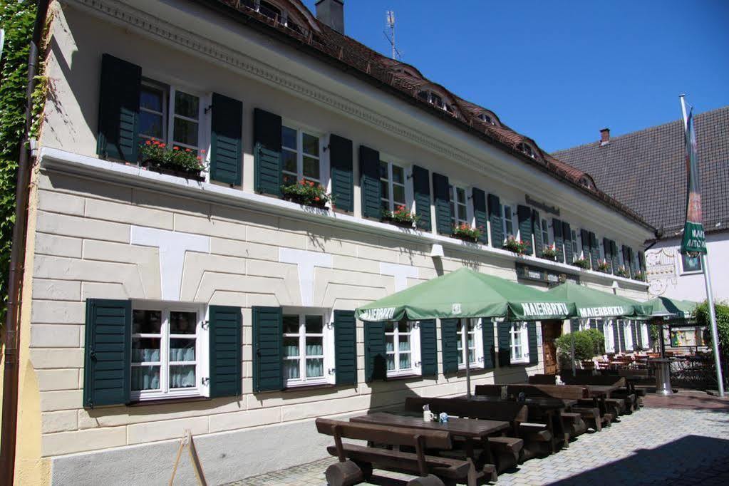 Brauereigasthof Maierbrau Hotell Altomünster Eksteriør bilde